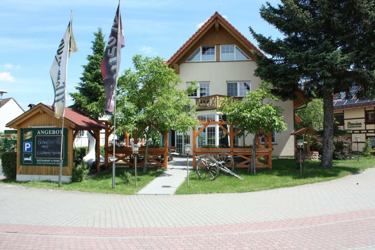 Pension Spreewaldstube Vetschau/Spreewald Exterior foto
